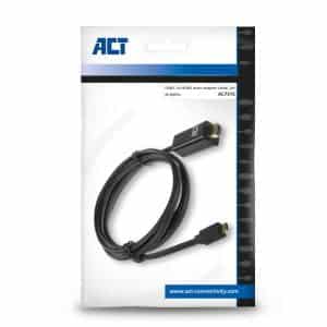 ACT AC7315 USB-C naar HDMI Kabel 2,0 Meter