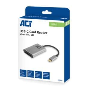 AC7054 USB-C cardreader voor SD/micro SD